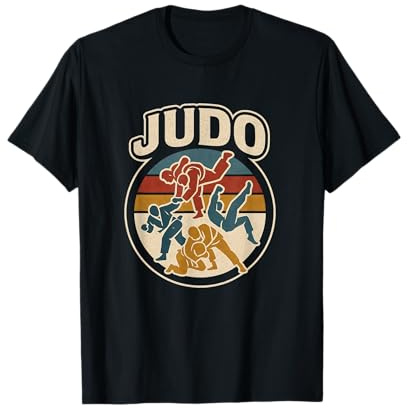 Love Judo Maillot de Sport pour Homme et garçon T-Shirt