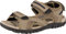 Geox Herren U Sandal Strada D Riemchensandalen, Beige Sand Navy, 43 EU