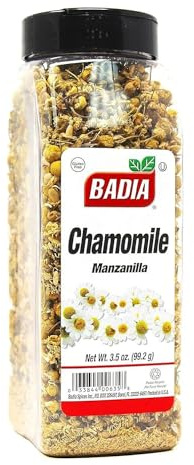 Badia Chamomile, 3.5 oz – Premium Dried Chamomile Flowers for Herbal Tea