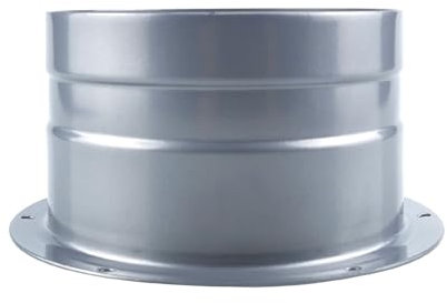 Bride de connecteur de conduit en acier galvanisé de 95 mm, raccord rond pour conduit flexible ou rigide, interface ronde pour tube d'air de tente de culture, plaque de montage