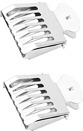 Hemobllo 2stücke Edelstahl Bienenzucht-Clips Bienenfänger Imker-Werkzeuge Nicht Rostend Für Bienenkäfige Einfach Zu Verwenden Zum Einfangen Einer Biene