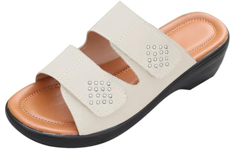 Sandales avec Talon Compensé Femme Été - Sandale De Plage Femme