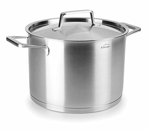 Lacor 45122 Foodie lager kruka med lock, silver
