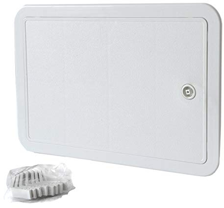 La Ventilazione SI3020B Puerta de inspección de ABS, Blanco, 315 x 215 mm