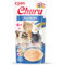Ciao Churu Sticks by INABA Cat Treat - Tuna Flavour (4 x 14g) / Soft & Creamy Cat Treat, Delicious & Healthy Snack, Squeezable Purée Food Topper, Pill Assist, Natural, Grain Free