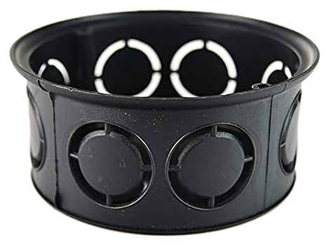 HUP 25x VDE Unterputz Gerätedose 70x36mm Abzweigdose Hohlwanddose Schwarz Unterputz Verteilerdose