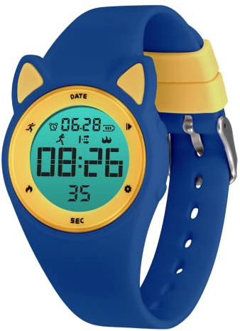 BEN NEVIS Orologio Bambini, Orologio da Polso Sportivo Digitale con Sveglia, Calorie, Contapassi,Regalo di Compleanno per Ragazzi e Ragazze 5-15 Anni