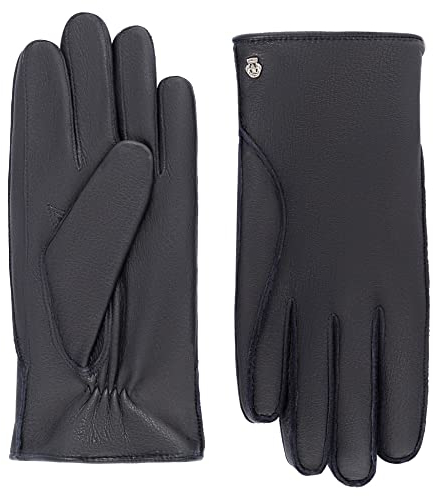 Roeckl Herren Hanko Lederhandschuhe, Classic Navy, 9.5