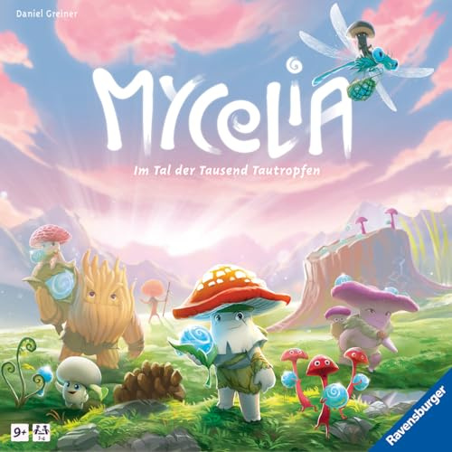 Ravensburger Mycelia - Strategy Family Board Game for Adults and Kids Age 9 Years Up - 1 to 4 Players
