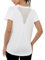 Gyabnw Sportshirt Damen Sport Tshirt Kurzarm Oberteile Locker Laufshirt Funktionsshirt Yoga Fitness