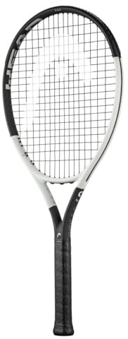 HEAD Speed PWR 2024 - Raqueta de Tenis, Color Blanco y Negro
