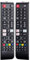 Mando a distancia de repuesto para Samsung Smart TV - (2 unidades) compatible con casi todos los televisores Samsung LCD LED HDTV UHD OLED 3D 4K Serie