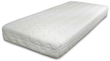 Housse de Matelas Confort pour Matelas Totale, 160 x 200 cm, Hauteur 19-21 cm, Double épaisseur avec Aloe Vera