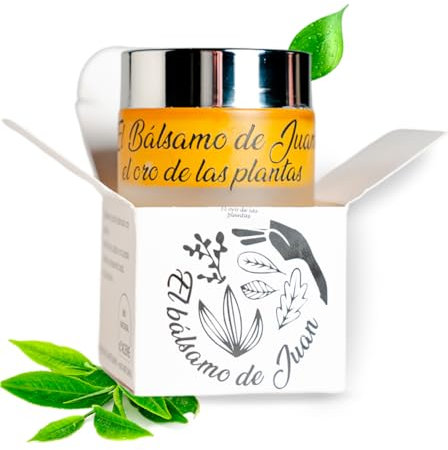 BALSAMO DE JUAN - Crema Dolores Musculares y Articulaciones 50g, 100% natural, Crema Calor Relajante Muscular, con absorción profunda, Crema Antiinflamatoria para Calentar Músculos