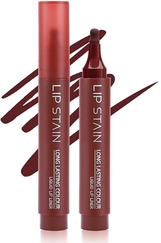 Erinde Tattoo Lip Liner Matte, Wasserfester Lip Marker, Langanhaltend und Hochpigmentiert, Präzise Spitze für Definierte Lippenkonturen, No Transfer & Smudgeproof, Nude Lipliner #06