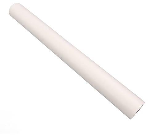Fauitay Rotolo di Carta da Lucidi, Carta Pura Bianca Ad Alta Trasparenza con Trasmissione della Luce Al 78%, Assorbimento di Inchiostro Trasparente per Schizzi di Design, (Più generale / 75. Avevo
