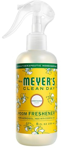 MRS. MEYER'S CLEAN DAY Room Spray, Honeysuckle Scent, 8 Fl Oz Bottle