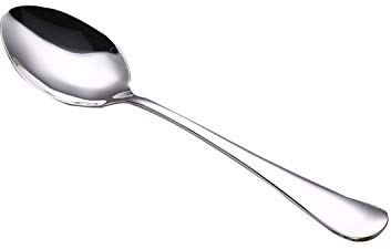 HornTide Set di cucchiaini da tè da 20 Pezzi Set da Dessert di cucchiaini da caffè in Acciaio Inox Lucidatura a Specchio in Acciaio Inox da 5,5 Pollici