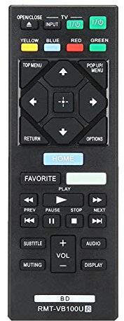 Televisore TV Telecomando Sostituzione Accessorio Controller per RMT-VB100U Nero