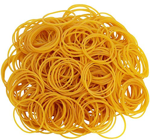 AMUU Rubber Bands 750pcs size 25mm 1 inch rubber bands Small Rubber Band for Office supplies School Home Elastic Band