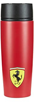 Ferrari Scuderia, F1 Mug isotherme Rouge mat Produit officiel