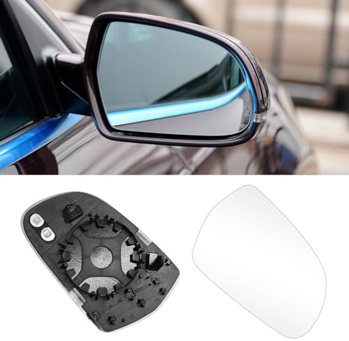 TTCR-II Calentado Retrovisor Espejo Compatible con Espejo de Cristal Audi A3 A4 A5 Retrovisor Exterior A3 8P1/Cabriolet 8P7/Sportback 8PA/A4 8K2 B8/8K5 B8/A5 8T3/Cabriolet 8F7/Sportback 8TA-Derecha