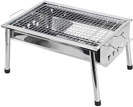 MYVVKIA Parrilla de Barbacoa Parrilla de carbón portátil Barbacoa Plegable Barbacoa Parrilla de Barbacoa Plegable Mallas de Alambre Parrillas de carbón domésticas portátiles para