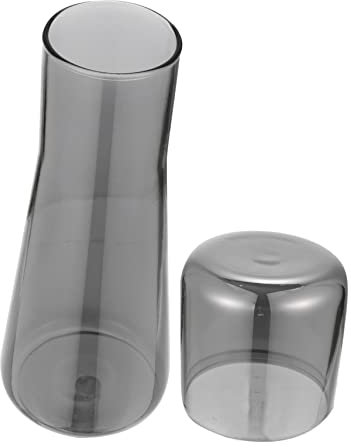 Cabilock Agua Fría Botella Jarra De Vidrio Hervidor Con Taza Resistente Al Desgaste