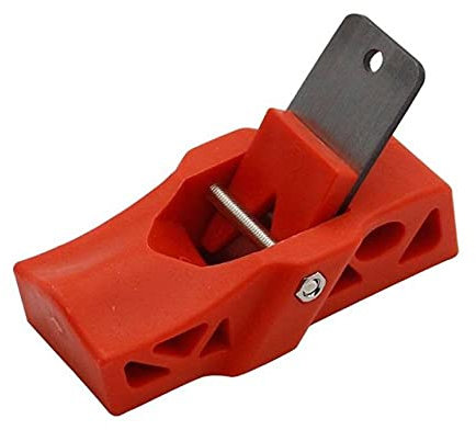 DUANGYMM pialla per Lavorazione del Legno, Mini pialla Piatta for Lavorazione del Legno, pialla Manuale for Falegname, utensile Fai da Te for la Lavorazione del Legno, Rosso(Red)