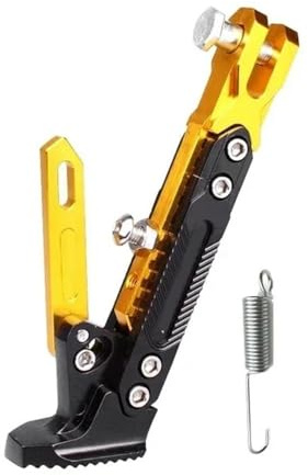 Caballete Lateral Ajustable Para Motocicleta Soporte De Apoyo Accesorios Estacionamiento Soporte Moto(Color-G)