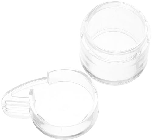HOMSFOU Comedero para Hormigas de Acrílico Transparente, Bebedero Seguro Que Previene Ahogamientos, Práctico y Fácil de Usar en Jardines y Terrarios