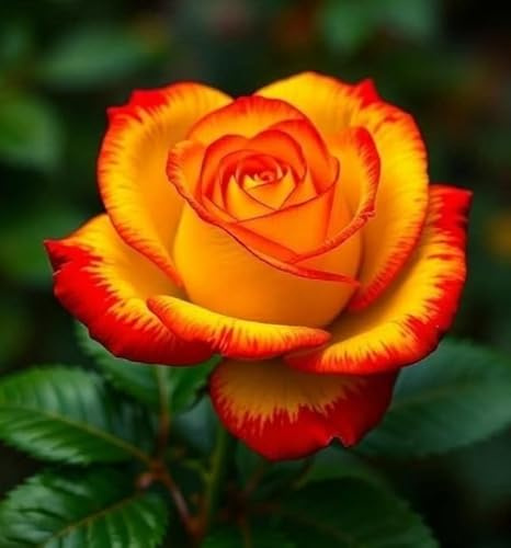 Rosa rara - Arbusto di rosa perenne resistente - Molto profumato - Adatto per la coltivazione in vaso e nel terreno-1 root-I