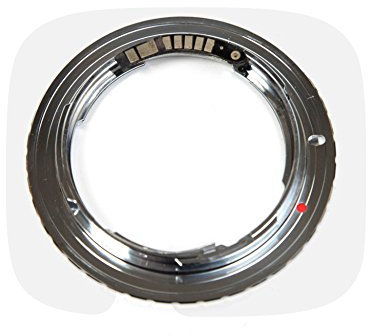 Eos-K AF - Anillo adaptador para objetivo Pentax K sobre cuerpo Canon EOS, compatible 100 %, Chip AF
