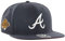 '47 Brand Captain Snapback Cap - Sure Shot Atlanta Braves