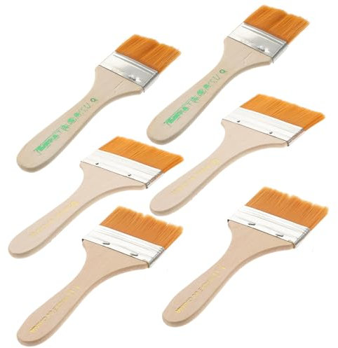 NUOBESTY 6Pezzi Pittura Ad Con Riutilizzabili Per Pittura Resistenti e Facili Per Colori Base