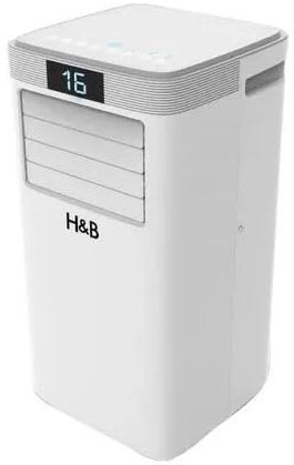 Climatiseur mobile déshumidificateur 9000 BTU - 2600w - Avec filtre antibactérien - AC-9000W - Blanc