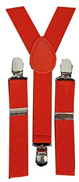 Childrens Boys Kids Red Braces