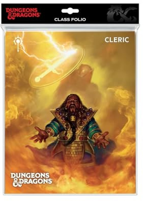 Ultra-PRO 194589 Zubehör Dungeons & Dragons Class Folio Cleric, Mehrfarbig, E-18594