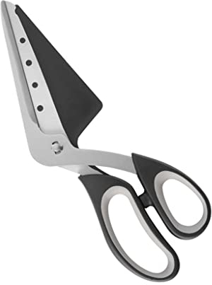 QINGGANGLING999 roulettes à Pizza 2 sur 1 Ciseaux de Pelle à Pizza Coupe Facile coupant de Cuisson de Cuisson Portable Robuste Robuste Robuste Couteau à Pizza