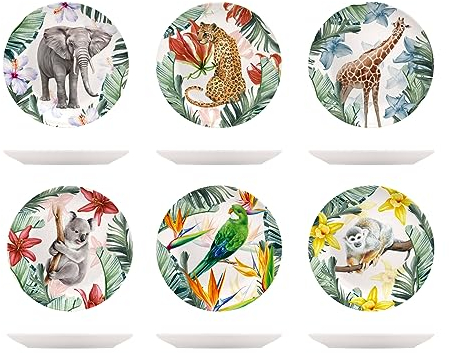 H&H set 6 borden exotisch fruit cm21