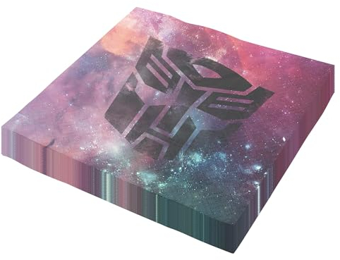 Party Factory `Transformers´ 20 Papier Servietten, 33x33cm, bunt, 3-lagig, Einwegservietten für Kindergeburtstag oder Mottoparty