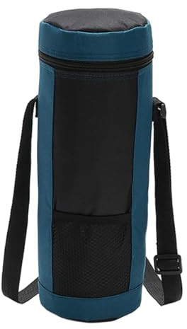 AwnsIMfreien Sac Isotherme pour Bouteilles, Porte-Bouteille Isotherme de 1, 5 l avec Sangle réglable, Sac Longue durée, Tissu Oxford – Rouge, Bouteille