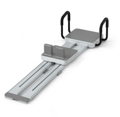 Multifunktionell stabil Pilatesreformatorbräda – 5-i-1 fitnessmaskin | Mag, skidåkning, armhävningar, Pilates, benpress, avstånd 35-51 cm, 360° vinkel, 20 halkskydd, 8 kg, för hemmaträning