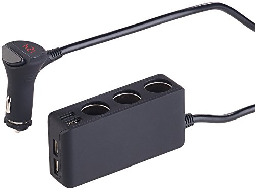 Répartiteur allume-cigare 120 W 3x 12/24 V & 4x USB [Revolt]