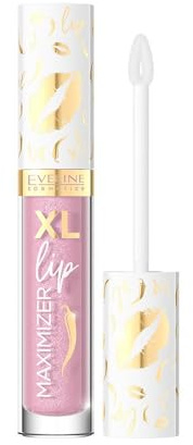 Eveline Cosmetics XL Lip Maximizer Lip Plumping Gloss Nr. 03 - Malediven | Hyaluronsäure, Jojobaöl, Capsaicin-Infusion | Vegane Formel, 4,5 ml
