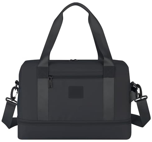 for Ryanair Cabin Bags 40x30x20 40x20x25 Underseat Cabin Bag, Waterproof Carry On Hand Luggage Bag with Wet Pocket, Foldable Hospital Weekend Overnight Bag for Women Men