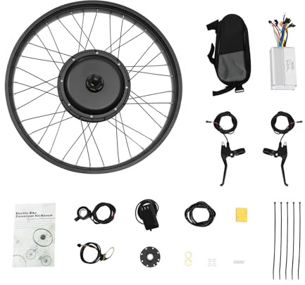 26 tums elcykelmotor 48 V 1 O00 W framhjulssats konverteringsmotorsats (utom batteri)