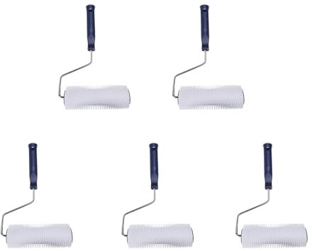 Lbvzxkad 5X Rodillo de PúAs con Manejar de PláStico de 7 Pulgadas