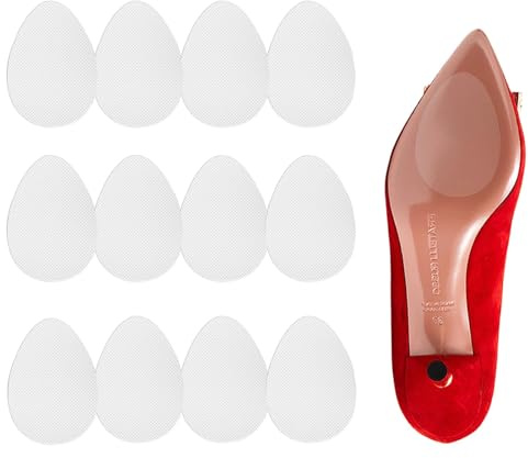 12 Piezas Suela Antideslizante, Plantilla Antideslizante Autoadhesivas Para Tacones Altos - Plantillas Translúcidas De Excelente - Accesorio Imprescindible Para Zapatos