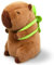 JunMallko Capybara Plüschtier, 23cm Capybara Kuscheltier, Niedlichen Kabibara Plushie, Kabibara Plüsch Kissen Puppen mit Schildkröten Geburtstagsgeschenk für Kinder